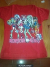 CAMISETA DE MONSTER HIGH TALLA 4 AÑOS - mejor precio | unprecio.es