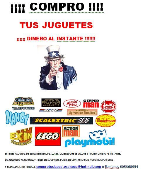 Dinero al instante con tus juguetes olvidados. compro tus juguetes