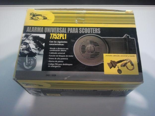 Alarma Gemini para moto o scooter