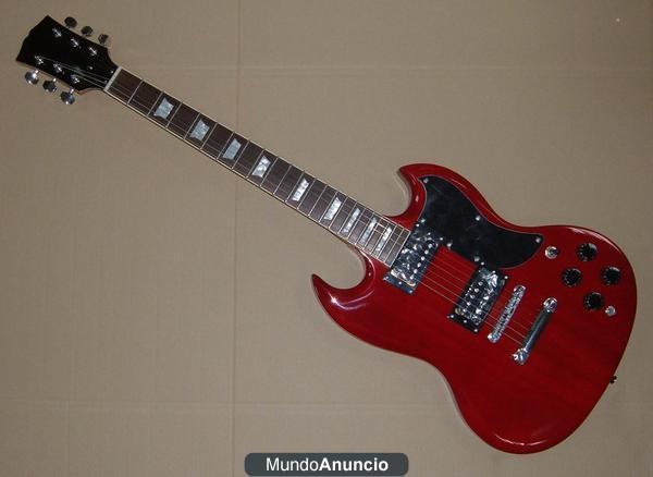 GUITARRA ELECTRICA TIPO GIBSON SG, nueva a estrenar