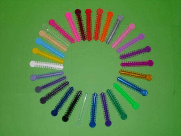 Ligaduras elasticas Ortodoncia colores 1040 unid