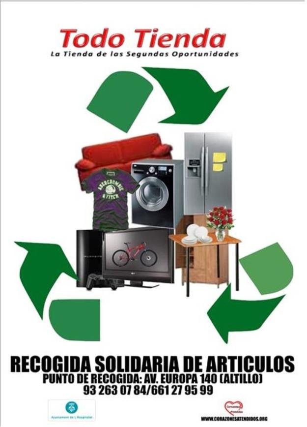 Recogida solidaria  de pisos, comercios,naves