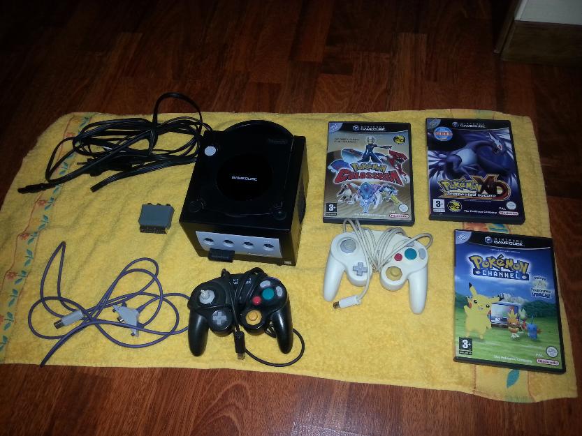 Vendo gamecube negra