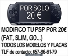 MODIFICO PSP (TODOS LOS MODELOS) - mejor precio | unprecio.es