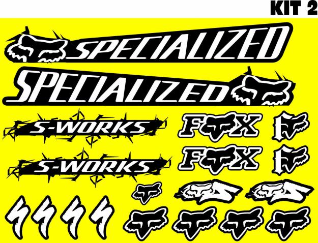 Pegatinas specialized para bicicletas