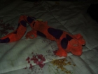 compro un lagarto de peluche naranja y lila - mejor precio | unprecio.es