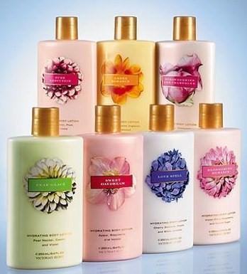 cremas de cuerpo hidratantes victoria's secret (toda españa)