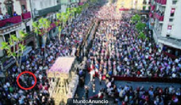 Silla la madrugada semana santa Sevilla en CAMPANA