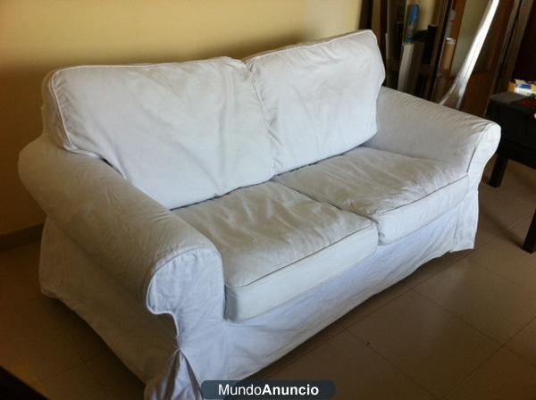 SOFA IKEA EKTORP + dos impresoras + mueble LACK TV