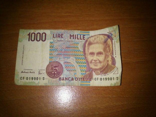 1000 lire mille de coleccionista