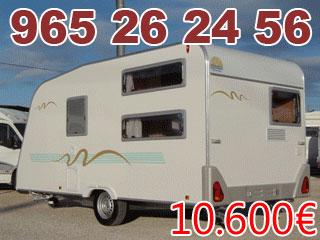 CARAVANA 6 PLAZAS A 10600euros – NUEVA - TEL 965262456