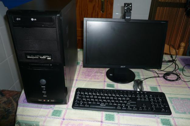 Particular vendo ordenador completo lg de 500 gb y 4 gb disco duro por € negociables