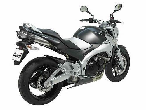 ESCAPE DEVIL POWER CONCEPT INOX SUZUKI 600 GSR 2006-