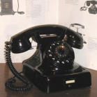 Antiguo teléfono de baquelita, años 50 - mejor precio | unprecio.es