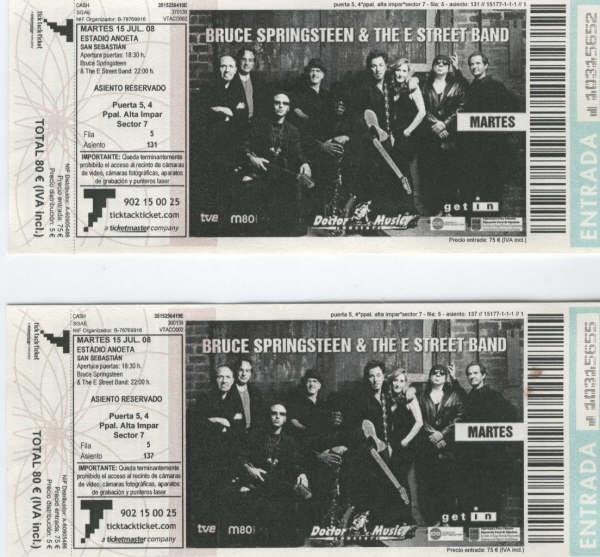 bruce springsteen san sebastian