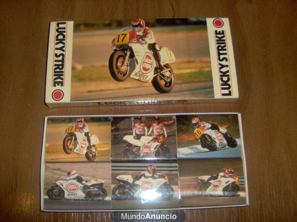 Cajas de cerillas motos piloto ROBERTS (con regalo)