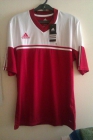 Camiseta Adidas para hacer deporte (roja y blanca) - mejor precio | unprecio.es