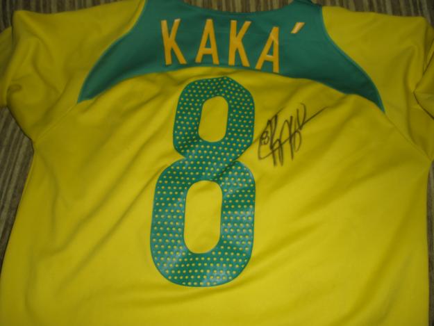 camiseta brasil de kaka real madrid