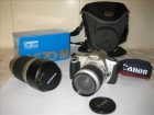 Vendo Cámara Canon EOS 300 + Objetivo Cosina - mejor precio | unprecio.es