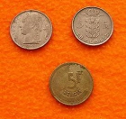 Lote 3 monedas de Bélgica - mejor precio | unprecio.es