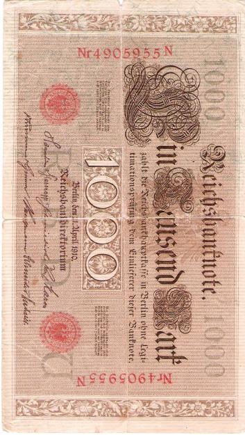billete antiguo