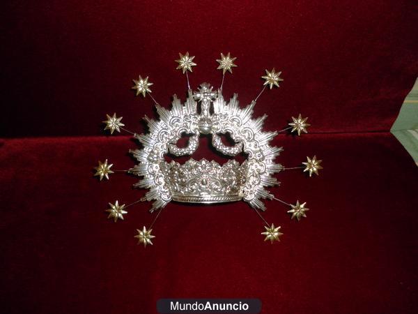 se vende corona 7centimetro de canasto + aureola de hebrea 20 centimetros de diametro