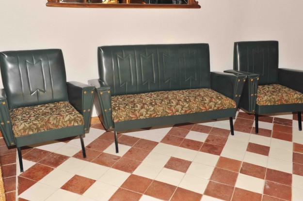 Sofa y sillones retro vintage años 50-60