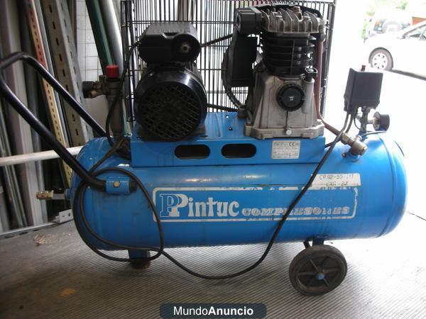 COMPRESOR PINTUC 2HP 50LITROS