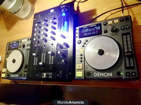 Vendo 2 Denon DN S1000 + Acoustic Control MC300