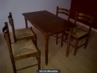 VENDO MESA CON 4 SILLAS ROBLE - mejor precio | unprecio.es