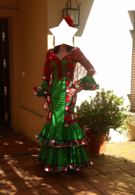 Ocasión: Traje flamenca feria Sevilla 2013