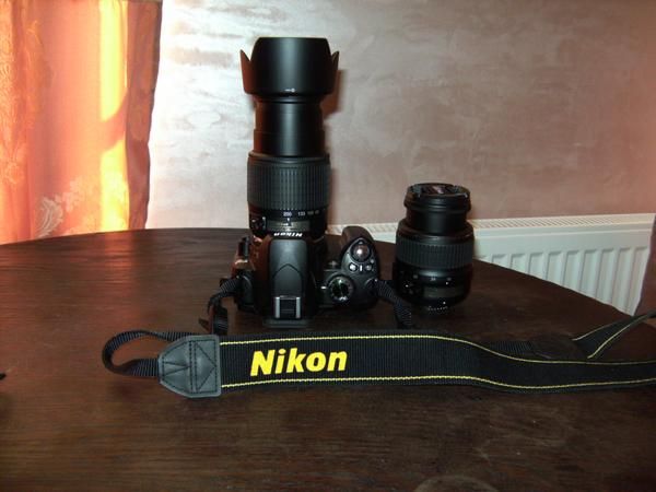 Camara Nikon D60 + 2 objetivos