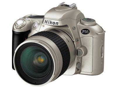 Camara Reflex Nikon F55 con dos Objetivos 28-80mm y 70-300mm