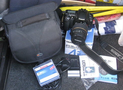 CANON 20D PROFESIONAL + OBJETIVO TAMRON 18-200 + ...