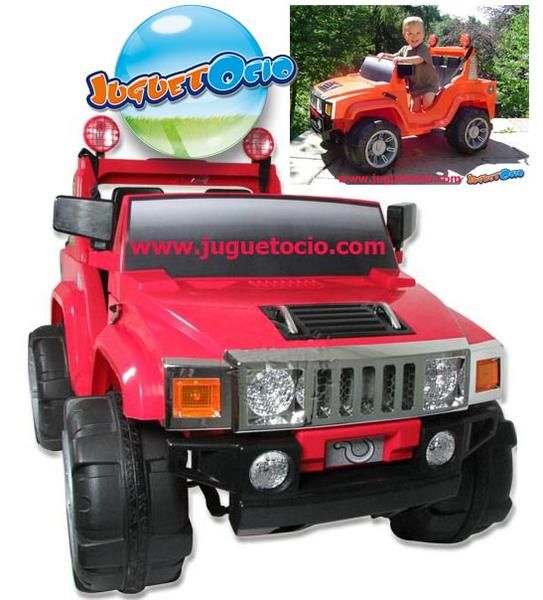 COCHE 4X4 BATERIA PASEAR NIÑOS www.juguetocio.com