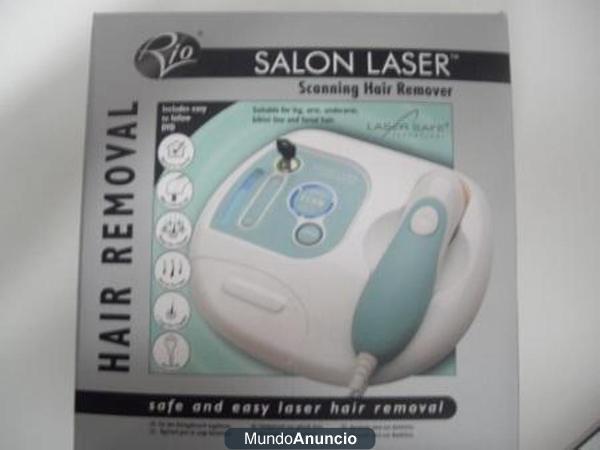 DEPILADORA LASER MANUAL MARCA RIO SALON SCANNING  HAIR REMOVER