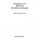 Ensayos de crítica literaria. Edición de Laureano Bonet. --- Península, Colección Nexos nº42, 1990, Barcelona. - mejor precio | unprecio.es