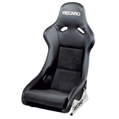 ASIENTO RECARO POLE POSITION ABE PIEL NEGRA Y ANT NEGRO