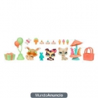 Hasbro Littlest Pet Shop y sus accesorios Fiesta sorpresa - Set de 3 mascotas con accesorios tematizados (conejo de ango - mejor precio | unprecio.es