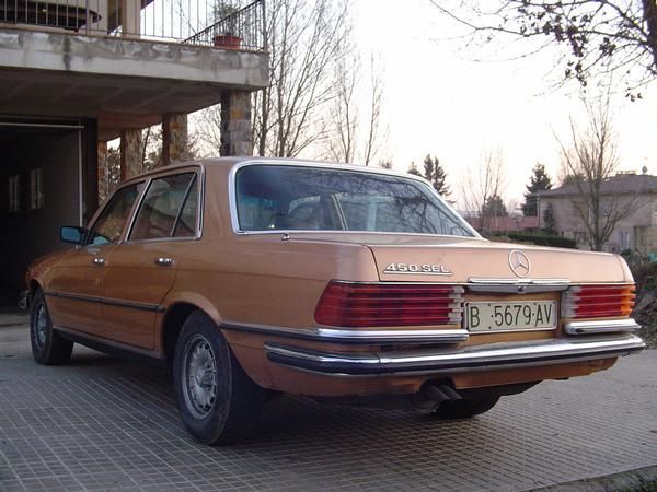 vendo mercedes 450 SEL W116