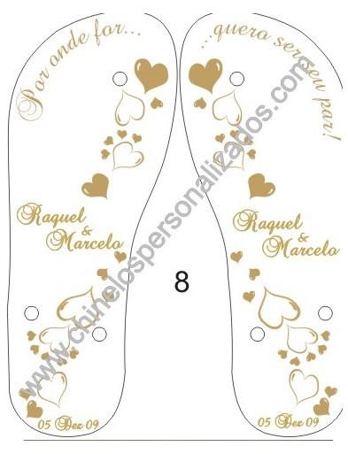 CHANCLAS PERSONALIZADAS PARA BODAS