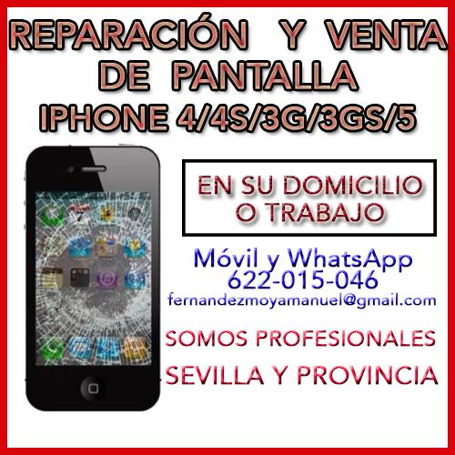Reparación iphone 4 4s 3g 3gs ipad ipod apple