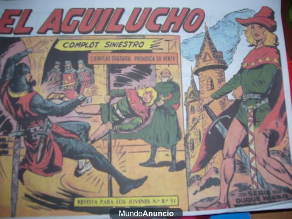 comics facsimil el aguilucho