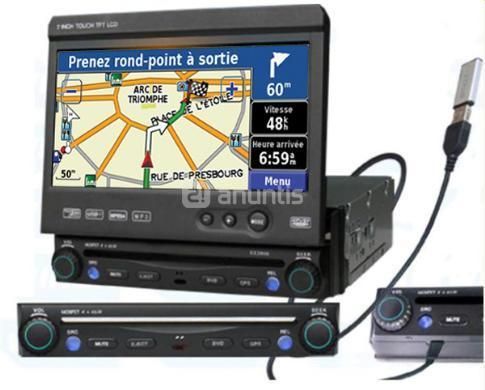 Pantalla 7 Dvd,gps Integrado, Bluetoth, Usb,sd,dvix Nueva