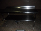 Se vende mesa de trabajo de acero inoxidable - mejor precio | unprecio.es