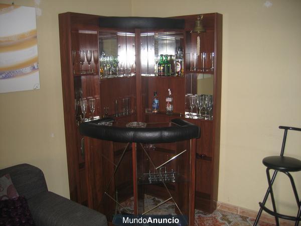 sofa chaislongue  gris y minibar  633869067 *.,.,,,--