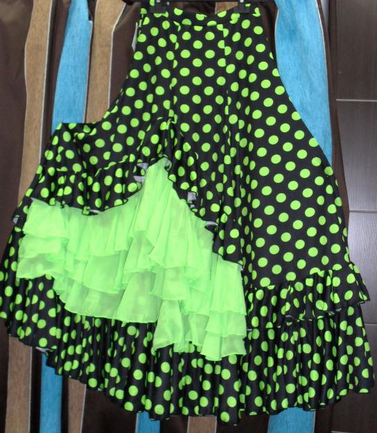 Original falda de baile flamenco por tan sólo 50 €