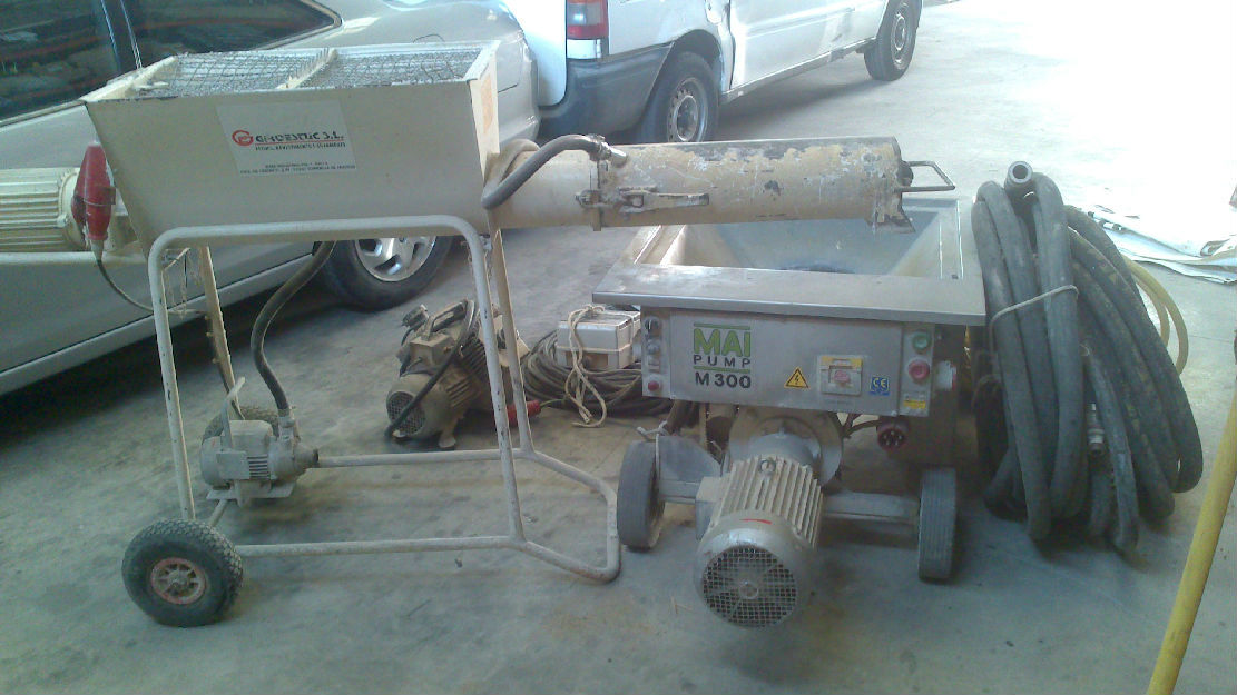 Máquina de proyectar mortero