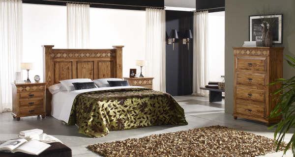 Dormitorio mueble rústico mexicano con marmol , NUEVO