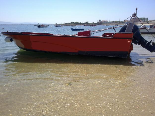 planeadora 4´95 eslora , motor johnson 40 cv